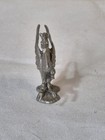 Pewter Pegasus Figurine Vintage Small Collectible Stamped On The Bottom