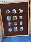 36 Rare    franklin Mint    Great Western Lawmen Sterling Silver Badges A  X-mass Gi