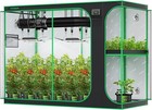 Vivosun 2-in-1 108 x48 x80  Grow Tent 2 Small Chamber Hydroponic Indoor Planting