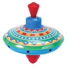 Multicolor Spinning Toy Top Classic Mini Tin Top For All Ages 5 5 Inches