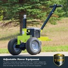 Tow Tuff Tmd-35etd8 Adjustable 3500 Lbs Capacity Electric Trailer Dolly  Green