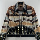 Lisa Nelle Western Jacket Youth S m Horse Show Embellished Equestrian Brown