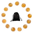 13 Pieces Runes Set Witch Gift Drawstring Bag Witch Stuff Divinatory Tool