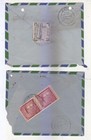Early Pakistan By Air Mail East Pakistan Used 2  Cover For Collection 