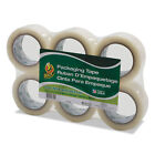 Duck Commercial Grade Packaging Tape 2  X 2 1 88  X 109 Yds Clear 3  Core 6 pack