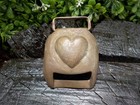 Old Rare Vintage Antique Brass Heart Shaped Buckle Cover Recovered Richmond  Va 