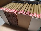 Pre-rolled Brown Hemp Wrap With Glass Tip  200 Pieces Per Case 