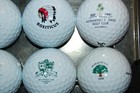 Set Of  12 Golf Ball Collectible Logo Country Club   Course   Links