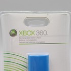 Oem Original Microsoft Xbox 360 Rechargeable Battery Pack Blue Brand New Sealed
