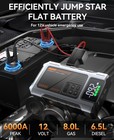 Geeneu 6000a Jump Starter With Air Compressor Portable 12v Car Battery Booster