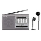 Xhdata D219 Portable Pocket Radio Am Fm Battery Operated Receiver With Earphone