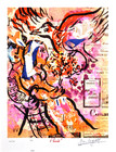  the Accordionist  Marc Chagall  Framed Art