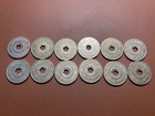      Vintage Nyc Subway Tokens Lot Of 12 Pentagon Cutout Mta Transit     