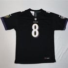 Nike Baltimore Ravens Lamar Jackson  8 Black Mens Game Jersey Size Xl Nwt