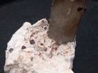Awesome Smoky Quartz With Spessartine Garnet On Matrix From Fujian Province         