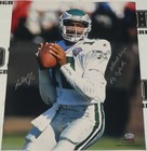 Randall Cunningham Signed Eagles Football 16x20 Photo Bas Coa W  2 Ins Autograph