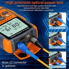 Fiber Optic Tester Portable Fiber Light Power Meter Sc fc st Universal Interf   
