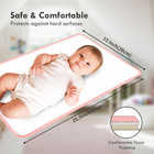 Portable  baby Diaper  Changing Pad Nappy  Mat W  Wrist Strap Travel Multi Color