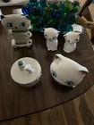 Mid Century Modern Holt Howard Cozy Kittens Ceramic Kitchenware Collection Set
