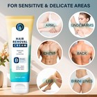 Facial Depilatory Cream  Hair Removal Cream For Women And Men - Painless Pubi   