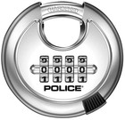 2 Pack Police Combination Disc Padlocks For Outdoor Heavy Duty Keyless Lock