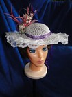 Women Kentucky Derby Hat Tea Party Bridal Dress Wedding Church Sun Hat