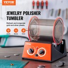 Vevor Jewelry Polisher Tumbler  6 6lbs 3kg Capacity Mini Rotary 3kg  Black