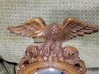 Vintage Federal Style Syroco Convex Eagle Mirror Made In Usa 4410