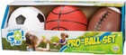 Get Outside Go  Pro-ball Set Pack Of 3     Small Toddler Sports Balls For Ages    