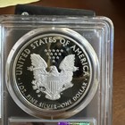 2019 W Proof Silver Eagle Pcgs Pr69 First Day Issue Fun Show Congratulations Set