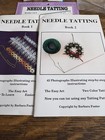 Tatting Book 1  2 Photo Illustrating Instruction Booklet Barb Foster Plus Extras