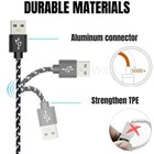 Bulk Lot 3 6 10ft Micro Usb Fast Charger Cable For Samsung Lg Charging Data Cord