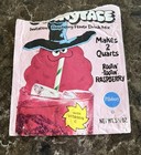 5 Vintage 1970 s Pillsbury Funny Face Drink Mix 2 Quart Packet Wrappers - Empty
