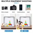     16  Led Photo Studio Light Box Portable Folding Photography Shooting Tent Kit