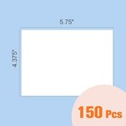 150 Bright White Envelopes Self Seal 4 3 8x5 3 4 Invitation Greeting Card A2 