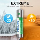 Genuine Philips 16 Pack Ni-mh Rechargeable Hr03 Aaa Batteries 1 2v 800mah New