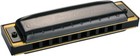 Hohner Pro Harp Ms 10-hole Harmonica Key Of F Black German Made New