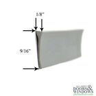 Sweep Y-shape Storm Door Expander  Black Vinyl Draft Stopper Sold By The Foot