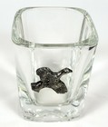 Pewter Flying Game Bird Shot Glass Drink Glass Collectible Gift New