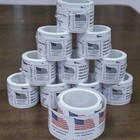 New Collection 10 Rolls Of 100 Usps Postage-1000 Pc-special Sale  2025 