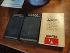 3 Vtg Mint Never Fired Zippo Lighters East Berlin Pa Fire Trucks 1982-1990-1991