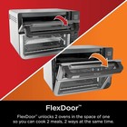 Ninja Dct401 2 In 1 Double Oven W flexdoor  Air Fry bake roast toast     Renewed   