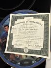 Elvis Presley Collector Plate Bradford Exchange 8- 1 8 Inches Set Of Seven