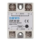 Automatic 60amp Solid State Relay Ssr-80-250v Ac Input  24-380v Ac 60aa 1