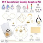 Diy Suncatchers  400 Pcs Sun Catchers Making Supplies Kit Art And Crafts For 