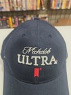 Michelob Ultra Adjustable Logo Baseball Cap - Navy With Embroidered Logo