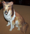 Collie Statue Figurine Dog 8 25   Tall C42928