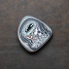 Historic Kenworth Truck Fordite Cabochon 63 92ct - 47x41mm - For Jewelry Making