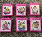 Vintage Barbie Doll 90s Rubber Stamps Mattel Set Of 6