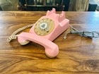 Mid-century Modern Stromberg Carlson Rotary Dial Telephone  Pink   Tan Phone